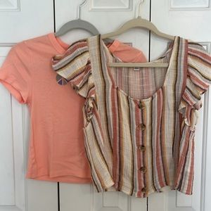 NWOT Bundle of 2 American Eagle tops M